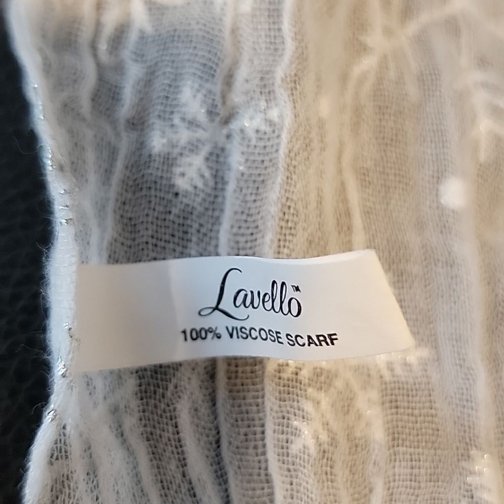Lavello snowflake scarf One Size - Picture 9 of 9